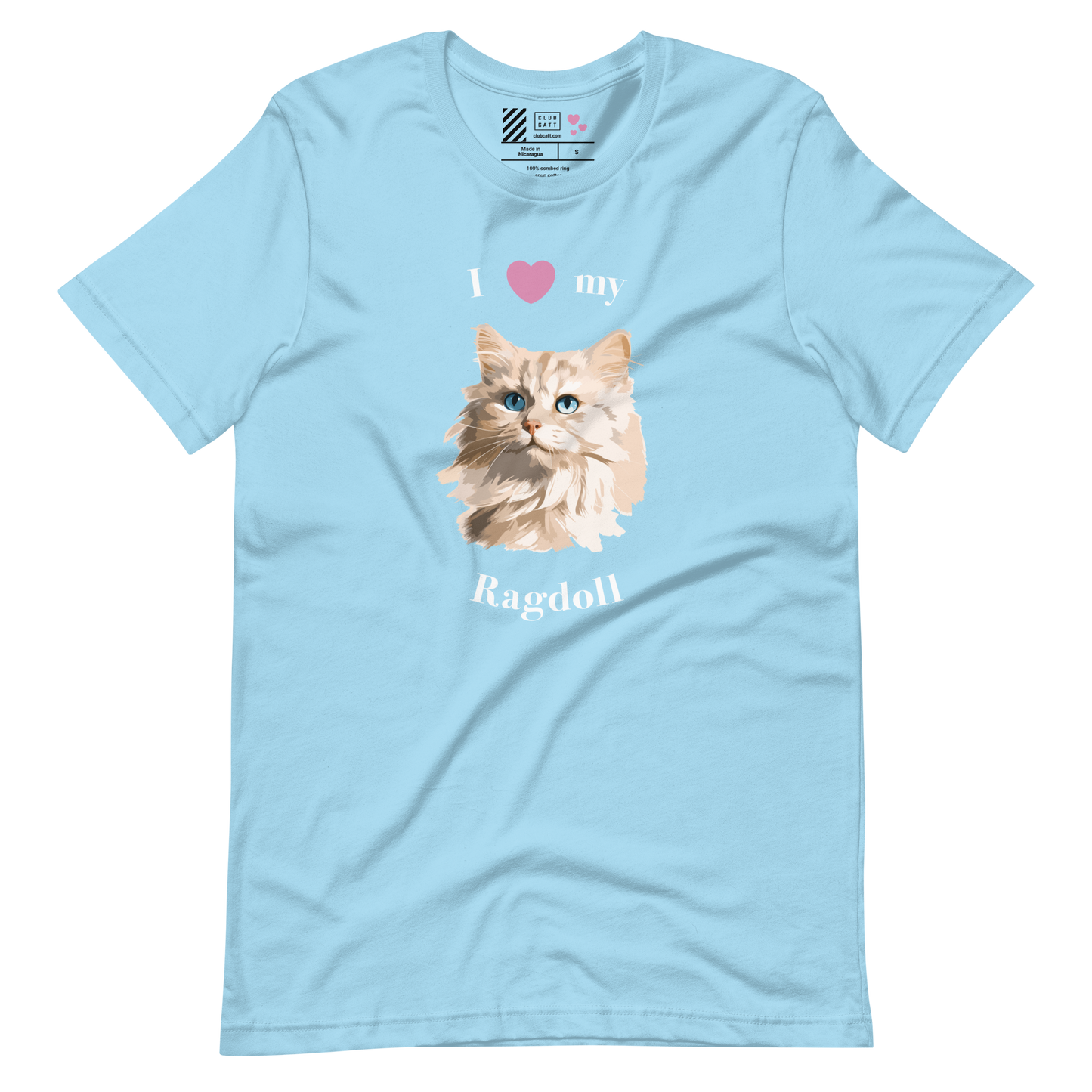 I Heart My Ragdoll Cat T-Shirt