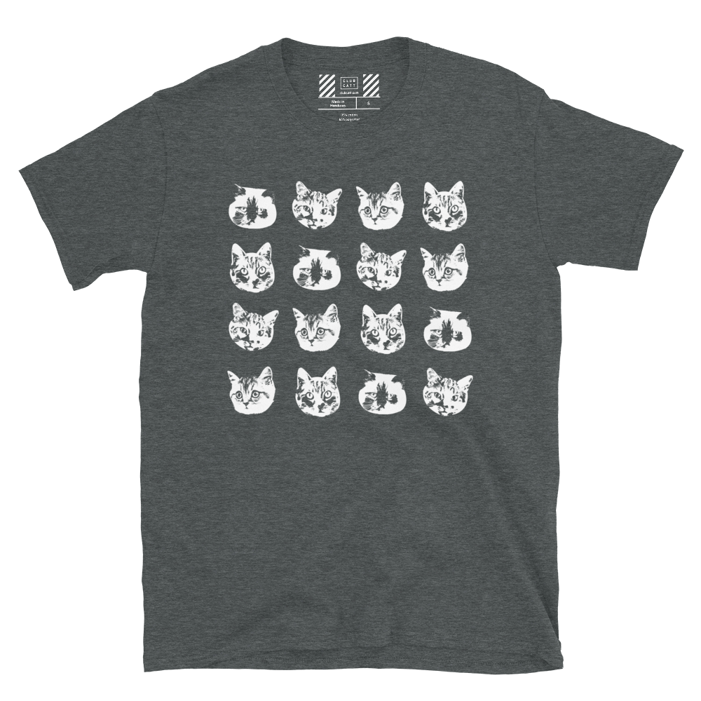 Cats Faces on a T-Shirt
