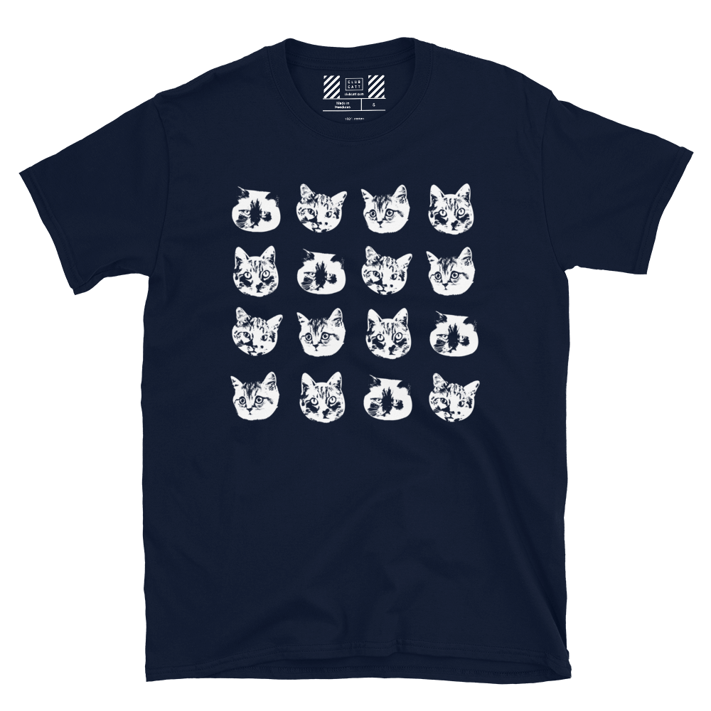 Cats Faces on a T-Shirt