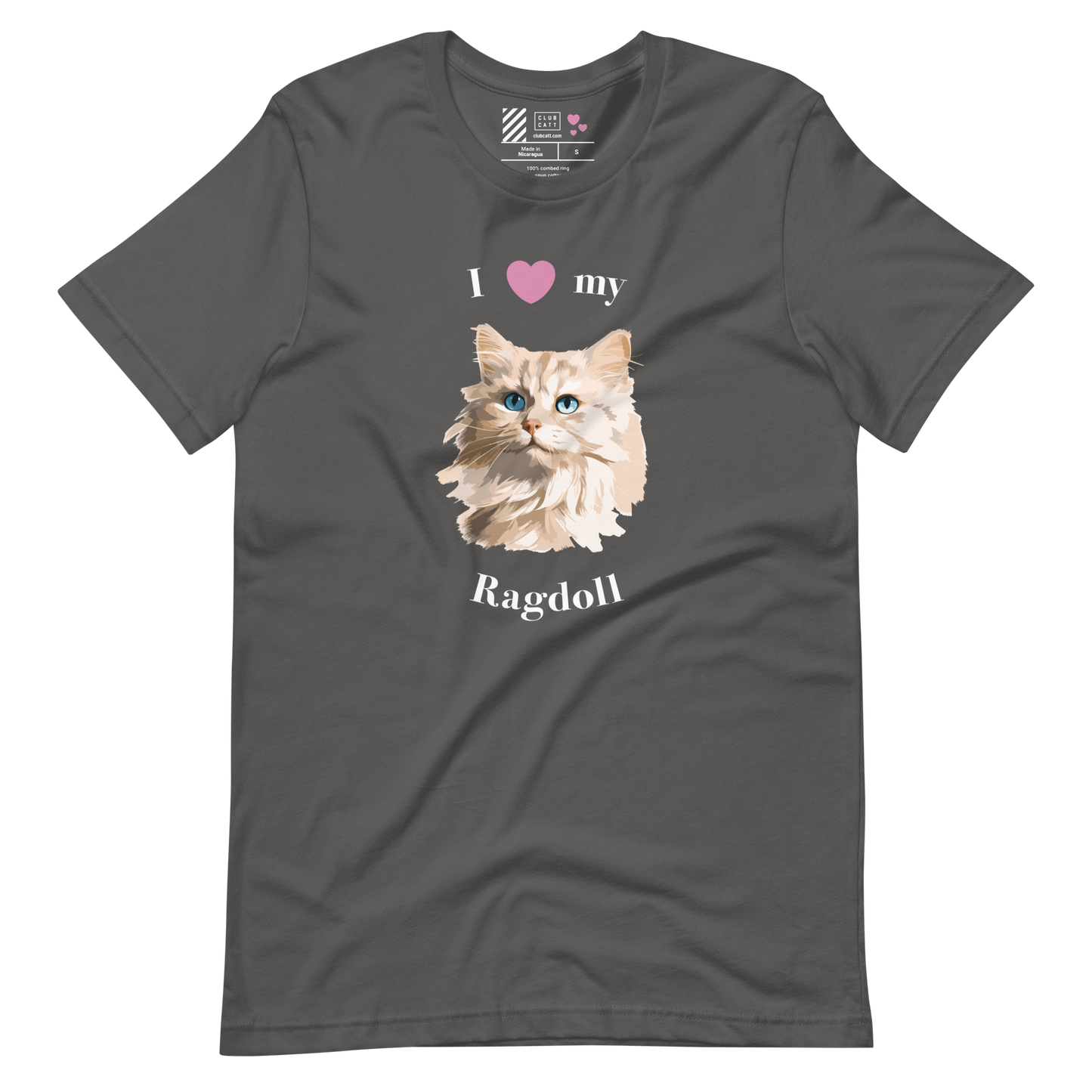 I Heart My Ragdoll Cat T-Shirt