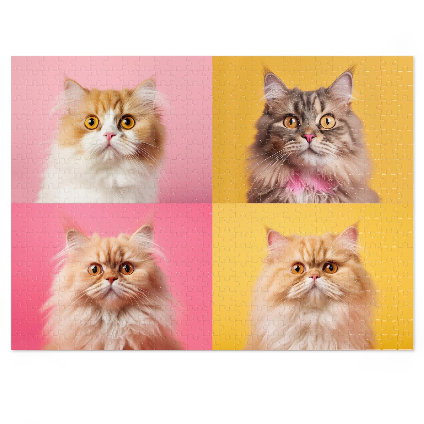 4 Adorable Cats • Jigsaw Puzzle