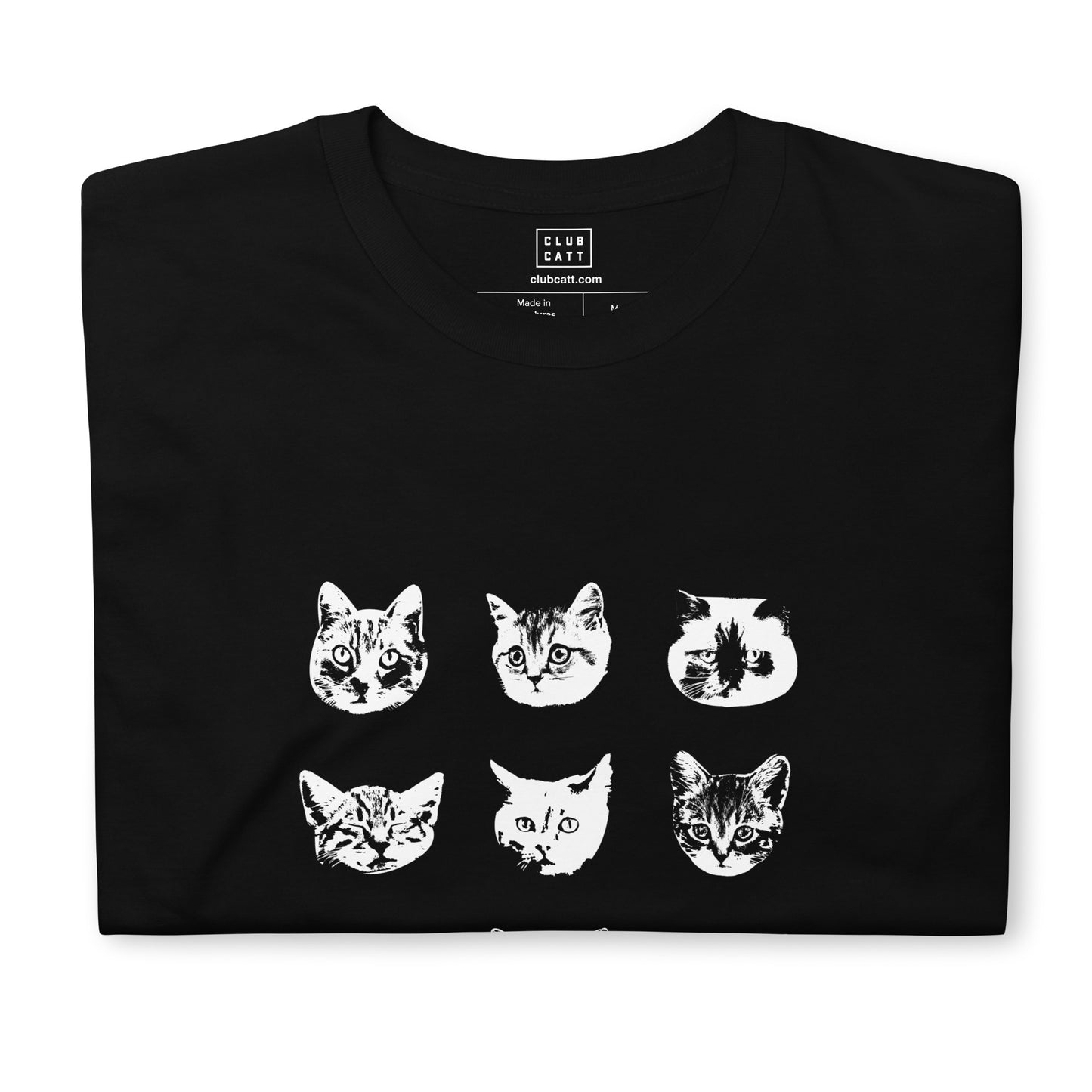 9 Cats on T-Shirt
